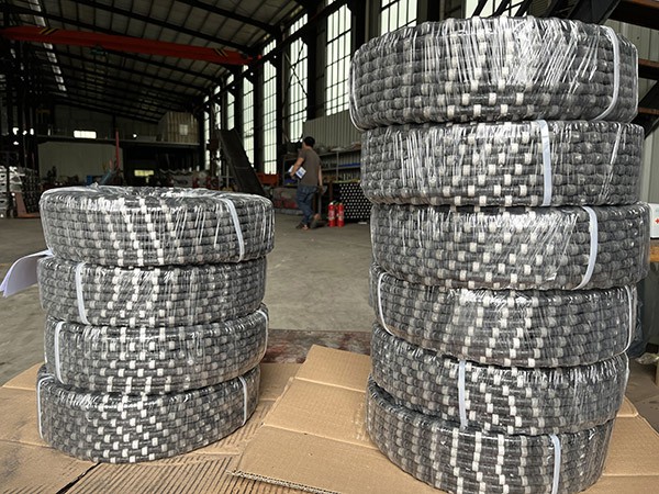 diamond wire saw for granite and quartzine